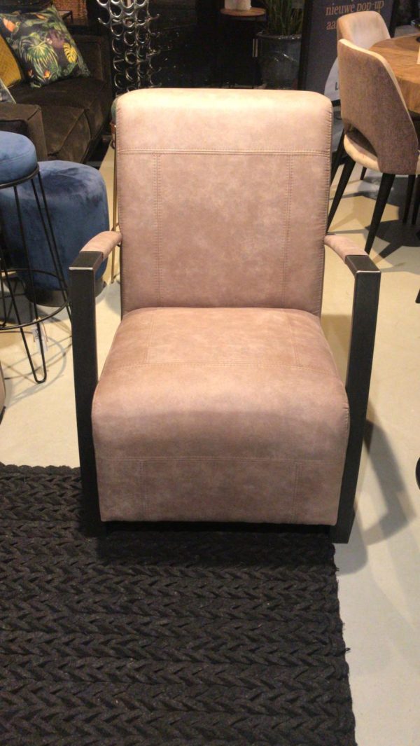 Fauteuil Taupe Industrial